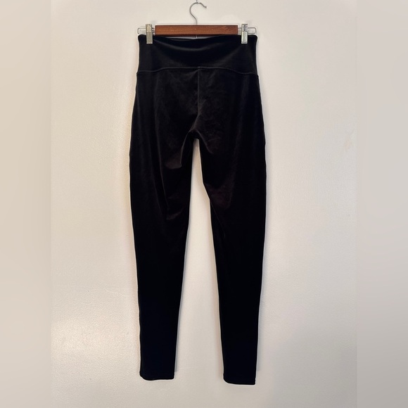 Spanx Velvet Sculpting High Waist Leggings 2070 Black Size M - Picture 3 of 6